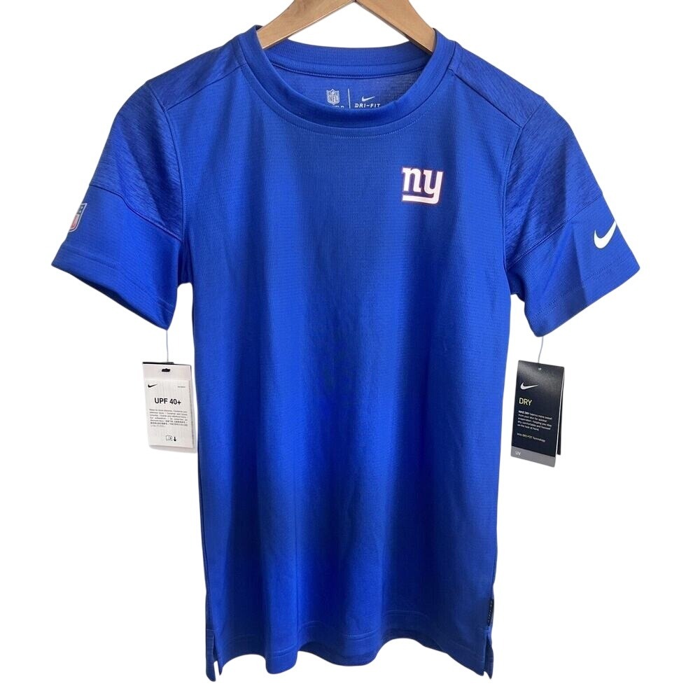 NIKE OnField New York Giants Dri-fit Performance UPF 40 Shirt Womens Sz XS NWT